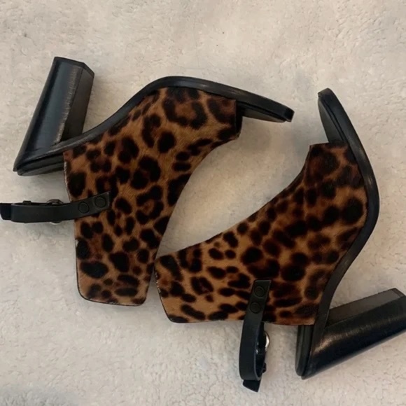 Rag and Bone Calf Hair Animal Print Boots - Picture 2 of 5